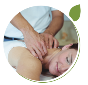 Woman Recieving Massage